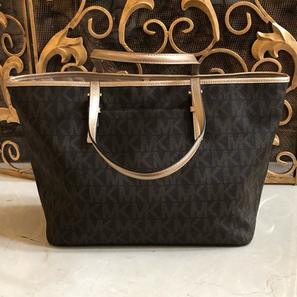 NWT Michael Kors JSTR met center carryall tote - Picture 6 of 8